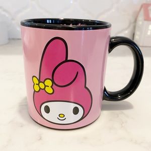 My Melody Kuromi Mug Sanrio Pink and Black